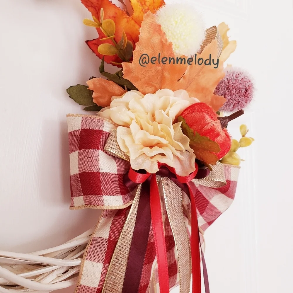 NEW Fall Handmade Wreath